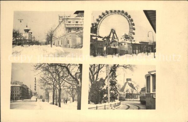 Wien Riesenrad Winter