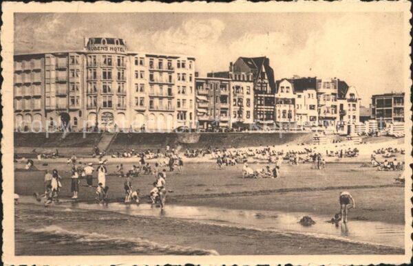 Bruxelles Bruessel Knokke- Albert- Strand