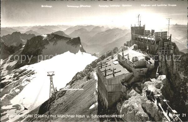 Zugspitze Münchner Haus Schneefernerkopf