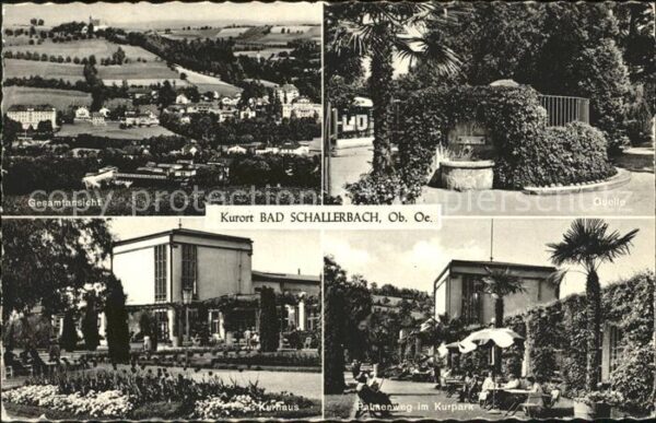 Bad Schallerbach Quelle Kurhaus Palmenweg