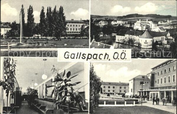 Gallspach Stadt Wasserspiele