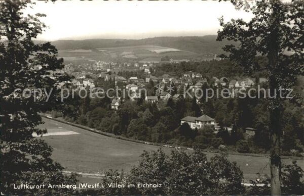 Arnsberg Westfalen Villen im Eichholz