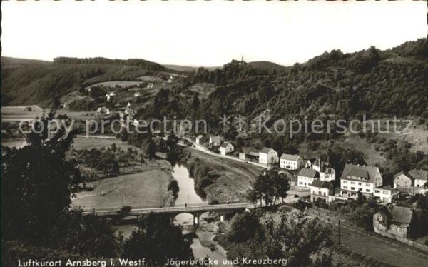 Arnsberg Westfalen Jägerbrücke Kreuzberg