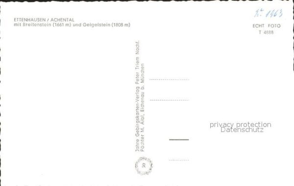 Ettenhausen Schleching Breitenstein Geigelstein – Bild 2