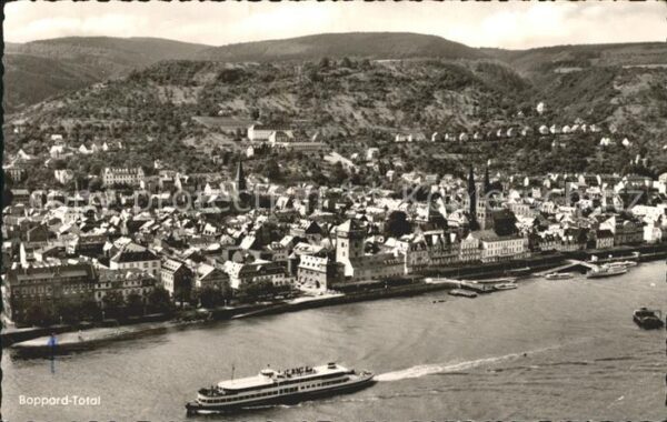Boppard Rhein Stadtansicht