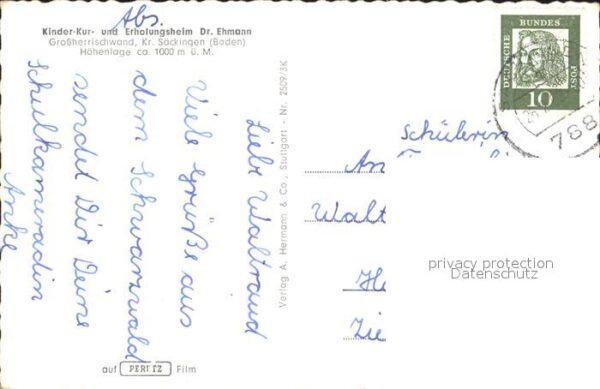 Grossherrischwand Kinder- Kur- und Erholungsheim Doktor E – Bild 2