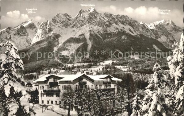 Grainau Hotel Post Waxenstein Zugspitze Alpspit