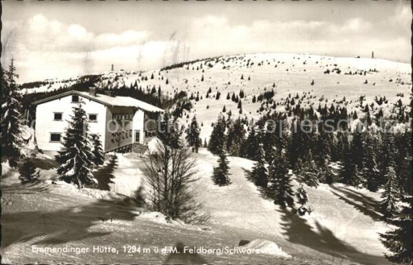Feldberg Schwarzwald Emmendinger- Hütte