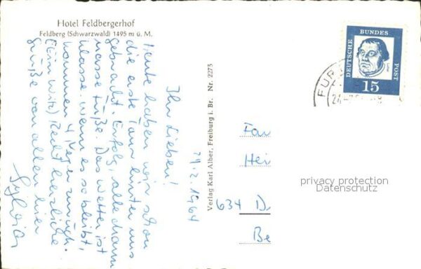 Feldberg Schwarzwald Bismarckdenkmal – Bild 2