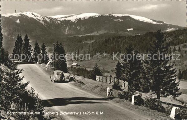 Feldberg Schwarzwald Bärentalstrasse