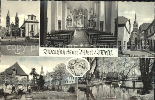 Werl Westfalen Pfarrkirche Basilika Kurpark