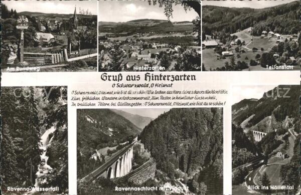 Hinterzarten Am Rundweg Teilansicht Höllental