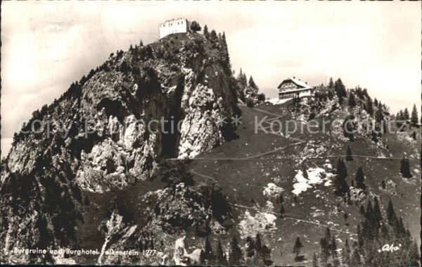 Falkenstein Allgaeu Burgruine und Burghotel