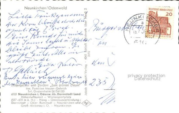 Neunkirchen Odenwald Fliegeraufnahme – Bild 2