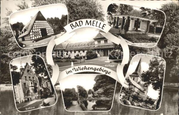 Bad Melle Osnabrueck Elsepartie Rathaus Markt