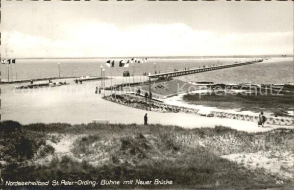 St Peter-Ording Buhne Neue Brücke
