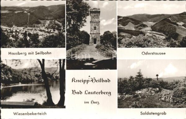Bad Lauterberg Oderstausee Soldatengrab Wiesenbekertei