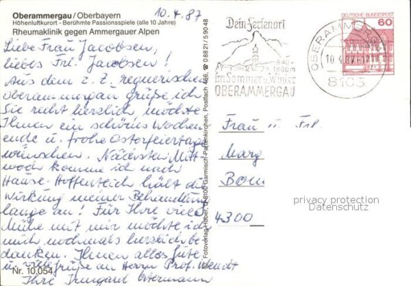Oberammergau Rheumaklinik Ammergauer Alpen – Bild 2