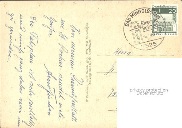 Bad Schoenborn Mingolsheim Sanatorium Sankt Rochus – Bild 2