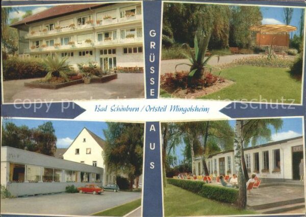 Bad Schoenborn Mingolsheim Schwefelbad Sanatorium Gant