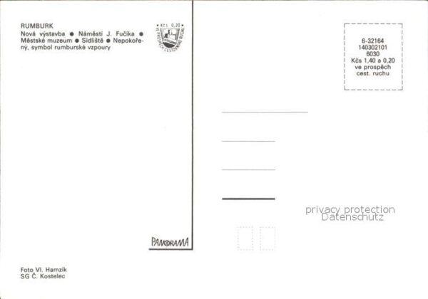 Rumburg Rumburk Sidlisté Nová vystavba Námesti J. Fùcik – Bild 2