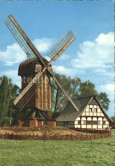 Muenster Westfalen Bockwindmühle Mühlenhaus