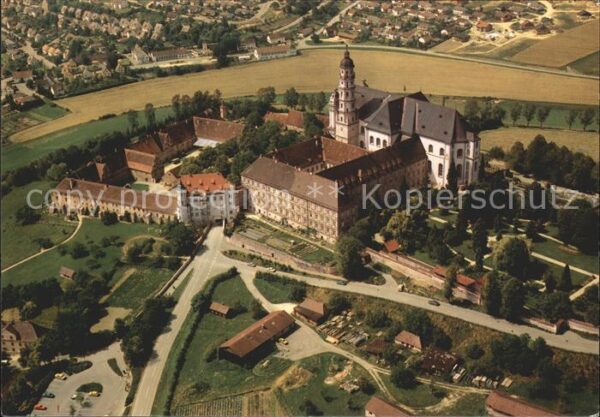 Neresheim Abtei Fliegeraufnahme