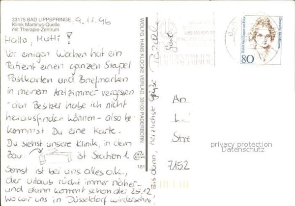Bad Lippspringe Klinik Martinus- Quelle – Bild 2