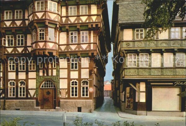 Goslar Marktstrasse Ecke Münzgasse