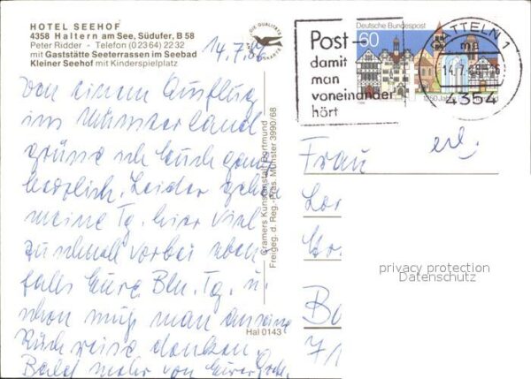 Haltern See Hotel Seehof- Südufer – Bild 2