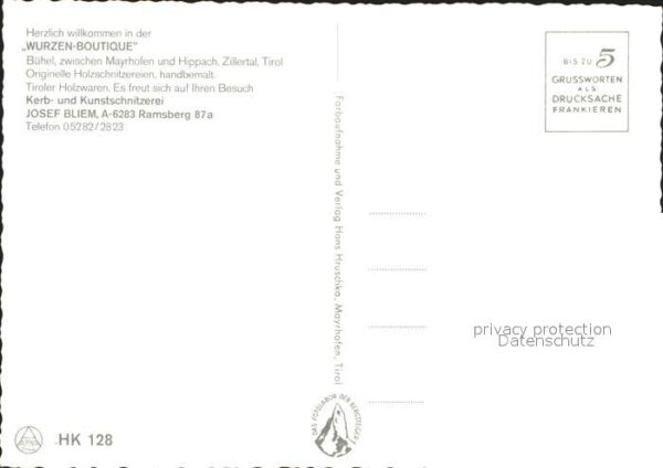 Ramsberg Zillertal Wurzen- Boutique – Bild 2