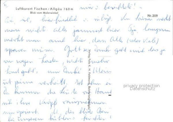 Fischen Allgaeu Blick vom Malerwinkel – Bild 2