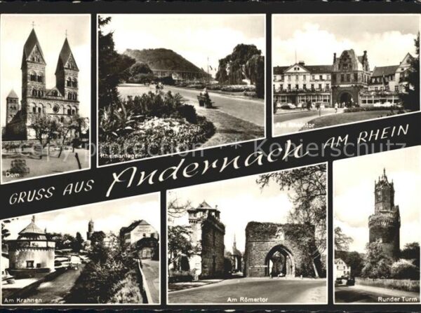 Andernach Dom Römertor Runder Turm
