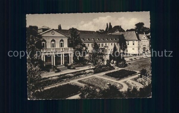 Bad Salzuflen Rosengarten Badehäuser Inhalatorium