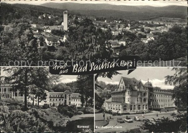 Bad Sachsa Harz Kursaal Reichsbund- Heim