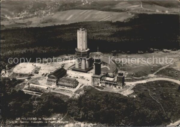 Feldberg Taunus Fliegeraufnahme