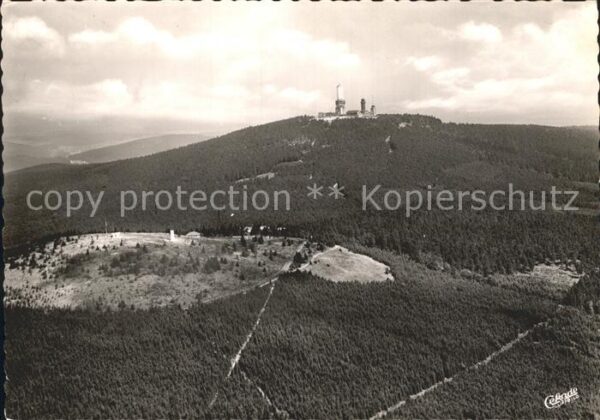 Feldberg Taunus Fliegeraufnahme
