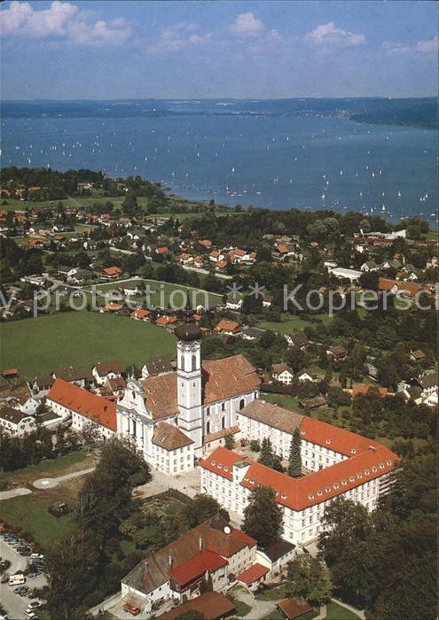 Diessen Ammersee Fliegeraufnahme Marienmünster
