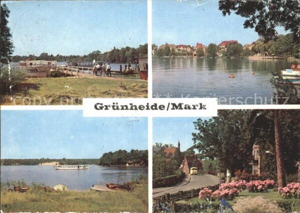 Gruenheide Mark Altbuchorst Anlegestelle Peetzsee Fangs