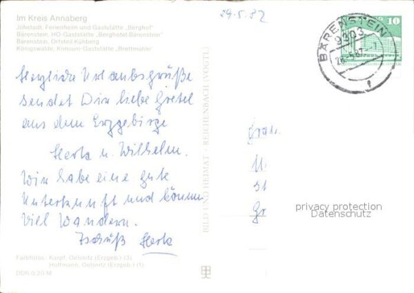 Baerenstein Annaberg-Buchholz Jöhstadt Ferienheim Bärenstein Gaststät – Bild 2