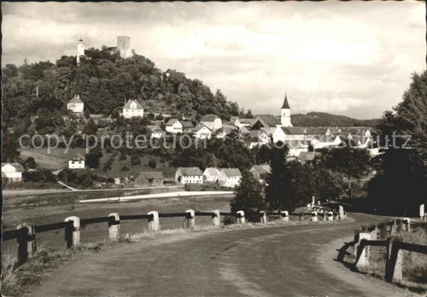Falkenstein Oberpfalz Ansicht von der Landstrasse