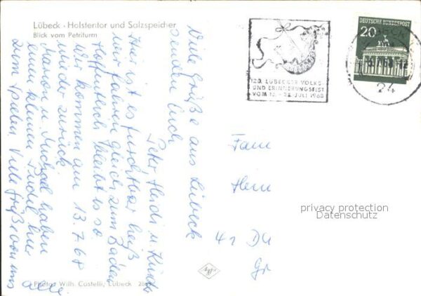 Luebeck Holstentor und Salzspeicher – Bild 2