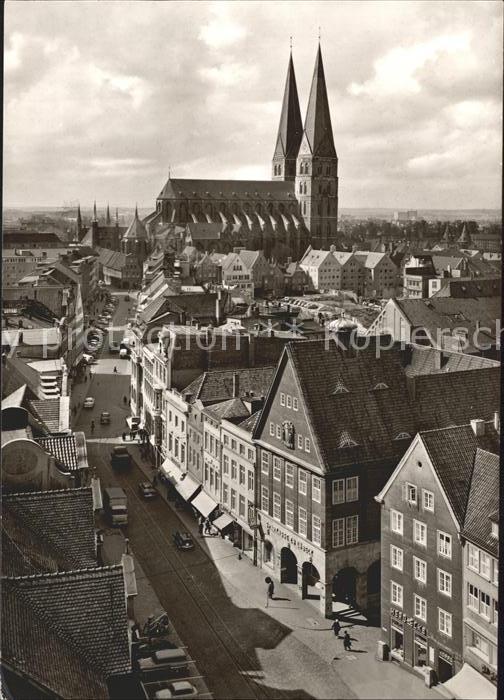Luebeck Marienkirche vom Jacobikirchturm