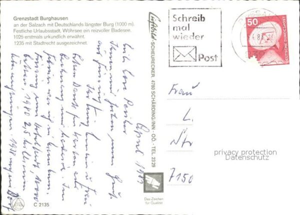 Burghausen Salzach Fliegeraufnahme – Bild 2