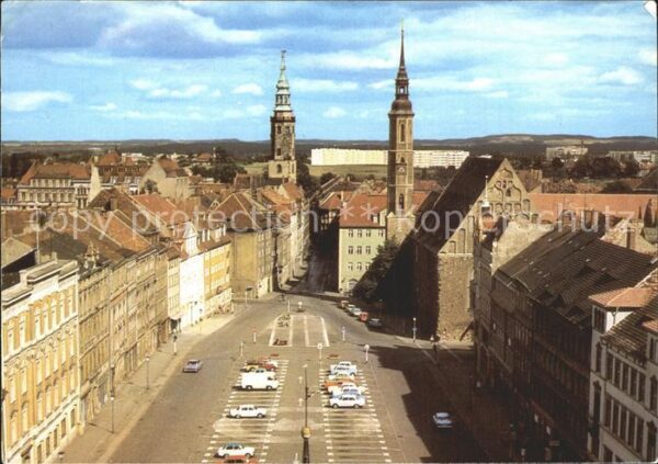 Goerlitz Sachsen Blick vom Reichenbacher Turm zum Leninp