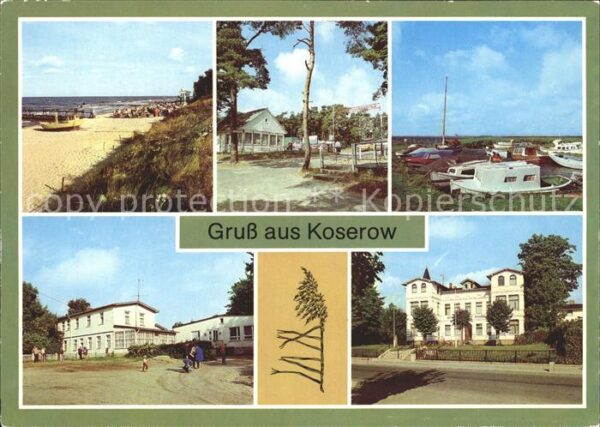 Koserow Ostseebad Usedom Strand Campingplatz Rat der Gemeinde Bo