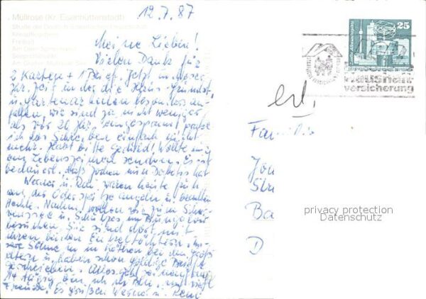 Muellrose Strasse der Deutsch Sowjetischen Freund – Bild 2
