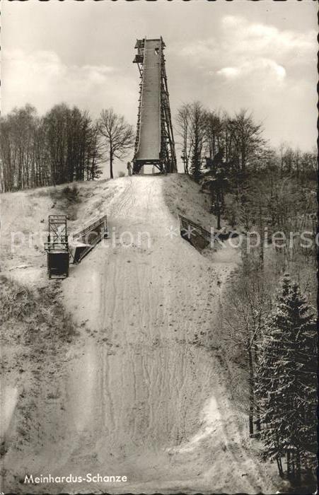 Ski-Flugschanze Meinhardus-Schanze Meinerzhagen Sauerla