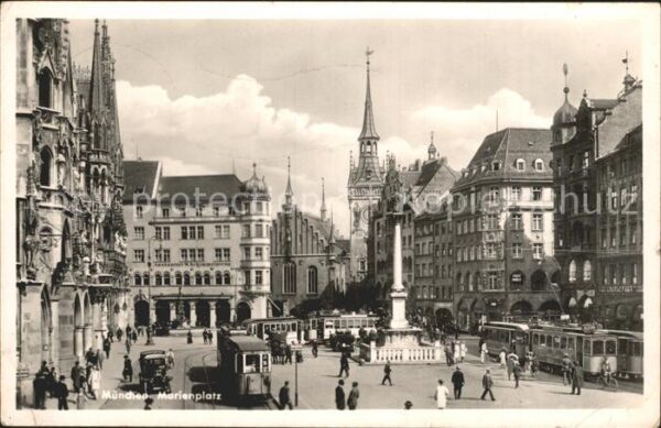Strassenbahn München Marienplatz
