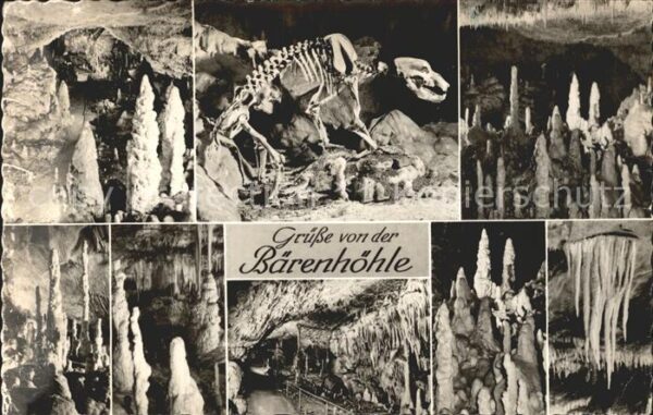Hoehlen Caves Grottes Bärenhöhle-Karlshöhle Erpfingen